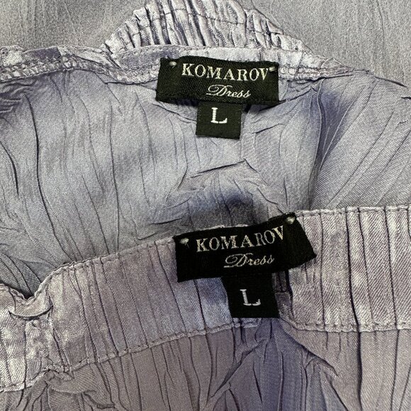 Kamarov Dress with Jacket Midi NWOT Embelished Purple - Picture 13 of 15